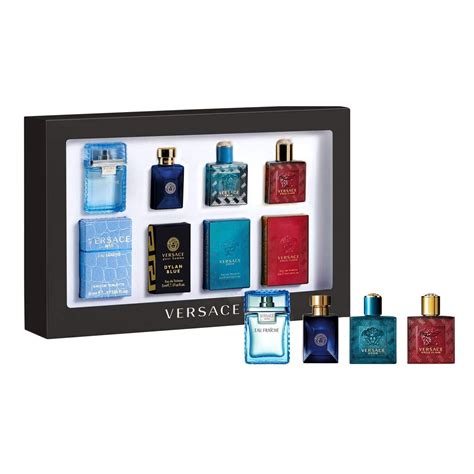 versace gifts & sets men mini set x 4|versace gifts for men.